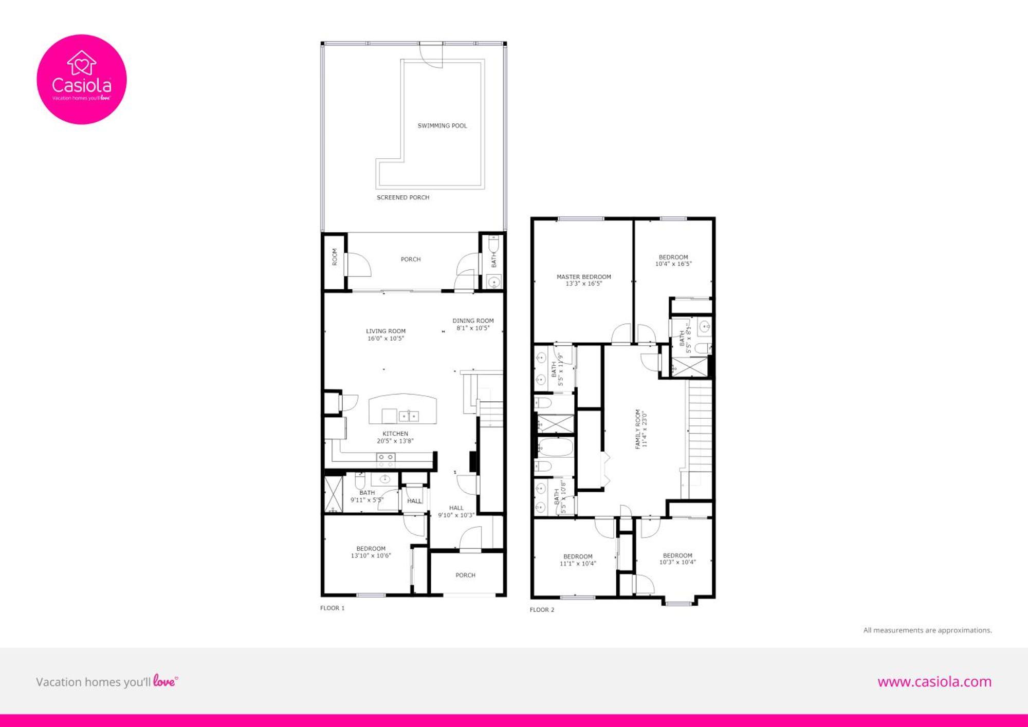 Beautiful Townhome Wprivate Pool 7 Mi To Disney Kissimmee Dış mekan fotoğraf