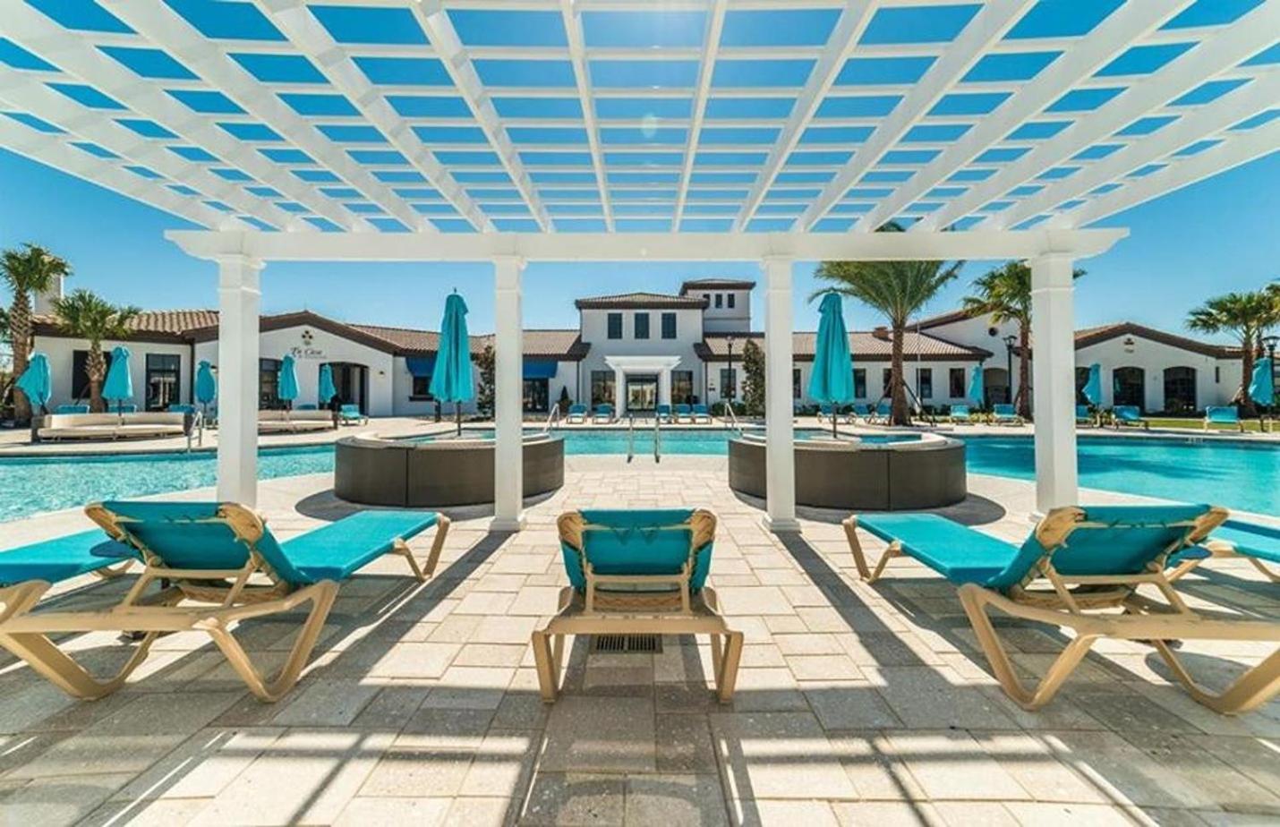 Beautiful Townhome Wprivate Pool 7 Mi To Disney Kissimmee Dış mekan fotoğraf