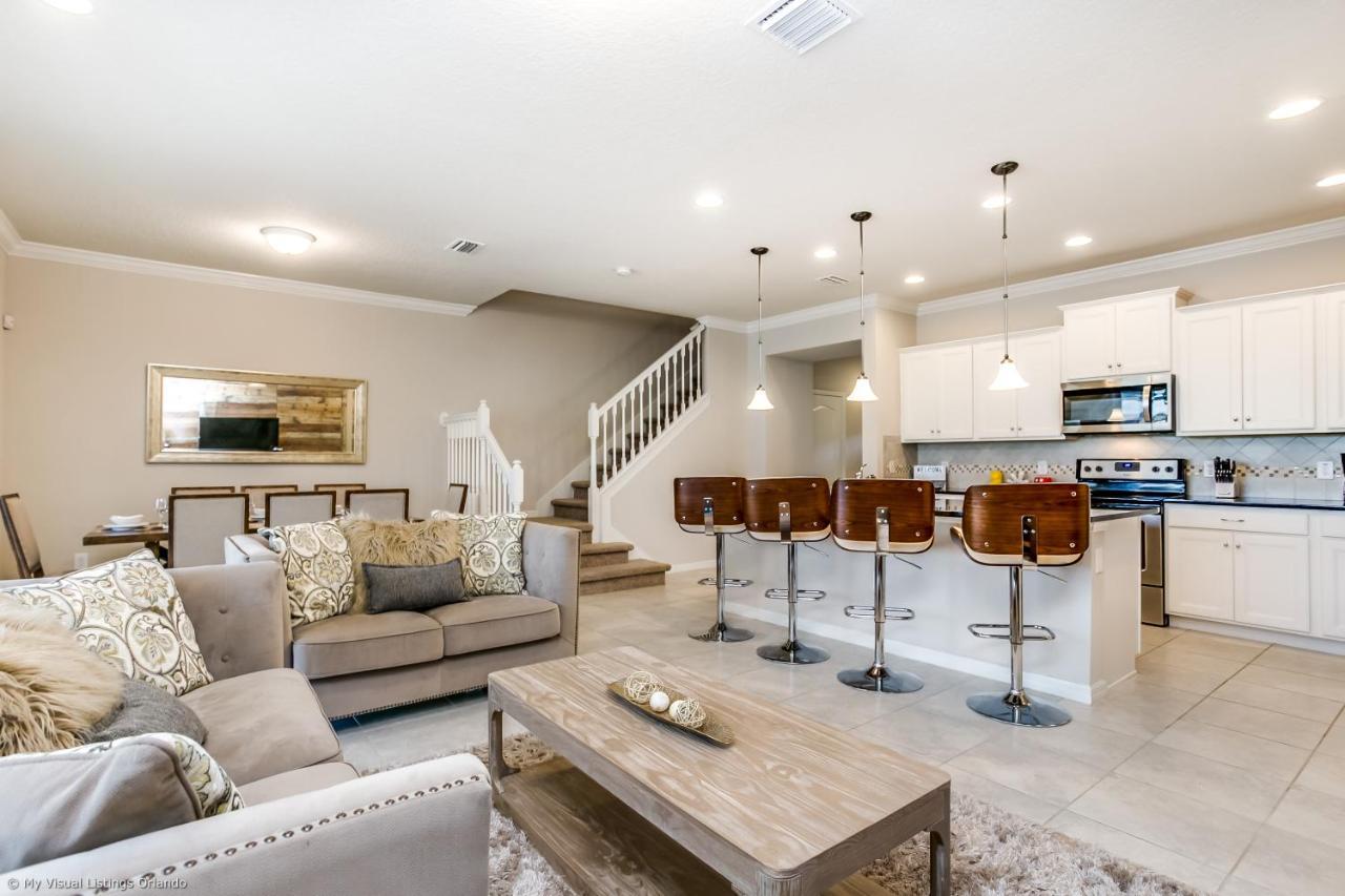 Beautiful Townhome Wprivate Pool 7 Mi To Disney Kissimmee Dış mekan fotoğraf