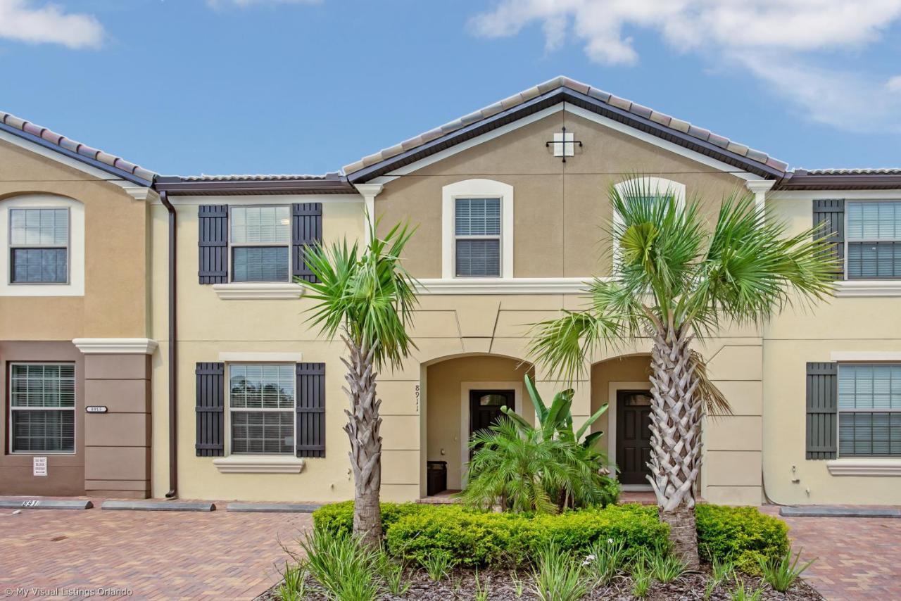 Beautiful Townhome Wprivate Pool 7 Mi To Disney Kissimmee Dış mekan fotoğraf