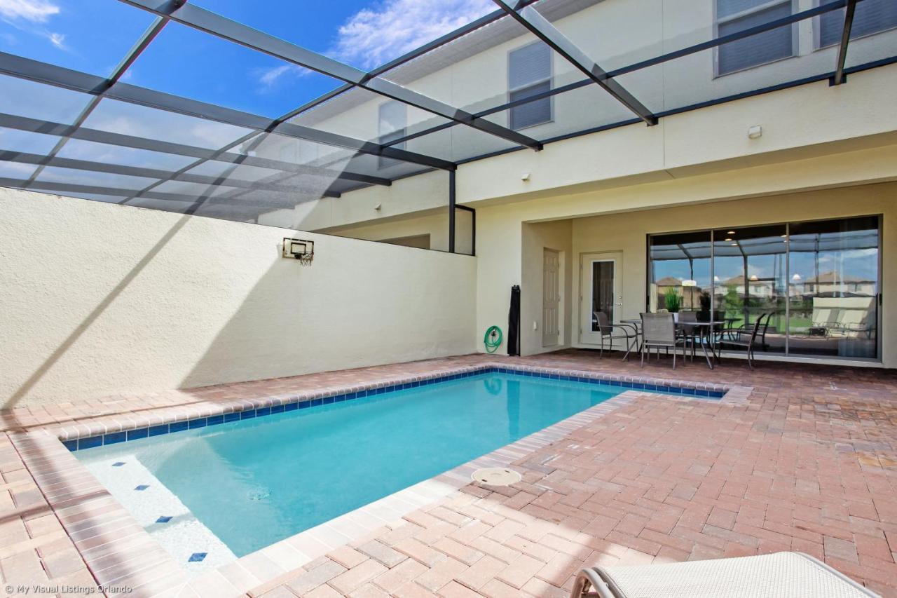 Beautiful Townhome Wprivate Pool 7 Mi To Disney Kissimmee Dış mekan fotoğraf