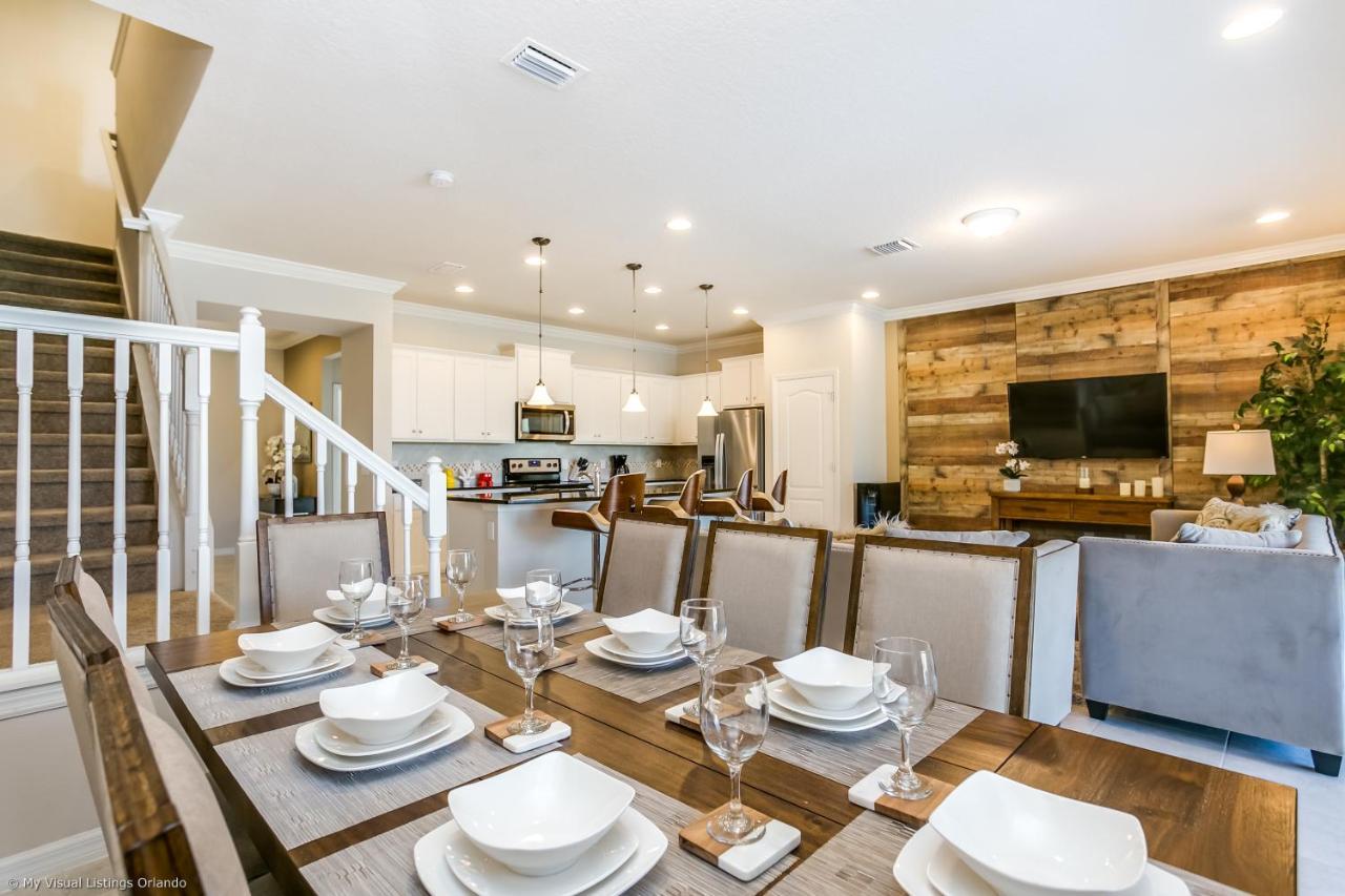 Beautiful Townhome Wprivate Pool 7 Mi To Disney Kissimmee Dış mekan fotoğraf