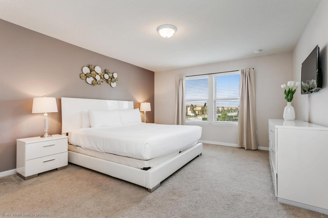 Beautiful Townhome Wprivate Pool 7 Mi To Disney Kissimmee Dış mekan fotoğraf